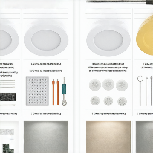 「全新照明體驗！立即學會如何輕鬆更換LED崁燈與射燈！」