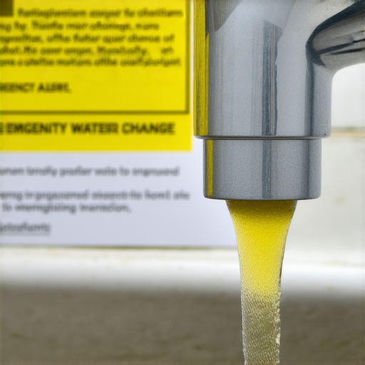 「停水警報！為何水龍頭突然變黃？快來揭開真相！」