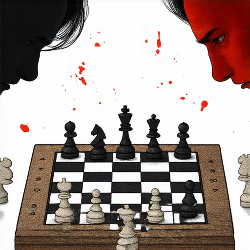 “圍棋對決：這場激烈的諷刺較量，究竟誰能智取勝利？”