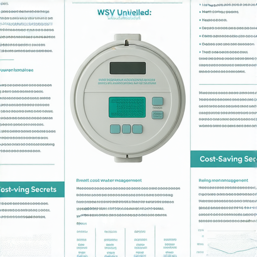 「價錢水錶WSV大揭秘：揭開驚人省費秘訣，讓你不再被水費驚嚇！」