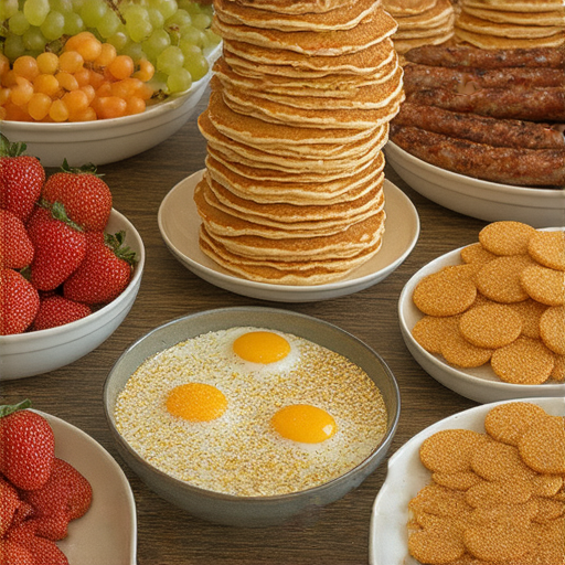 「早晨自助餐的秘密：破解最滿足的完美早餐搭配！」