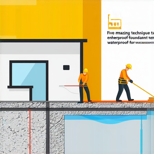 揭開防水地基的祕密！這五個驚人技巧，讓你的房子永遠不怕漏水！