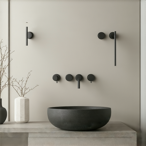 「挑戰傳統！牆身水龍頭與高身水龍頭的完美選擇，揭開新居家設計的秘密！」