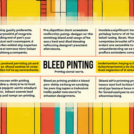 「了解印刷出血的秘密！提升你的設計與印刷技巧！」