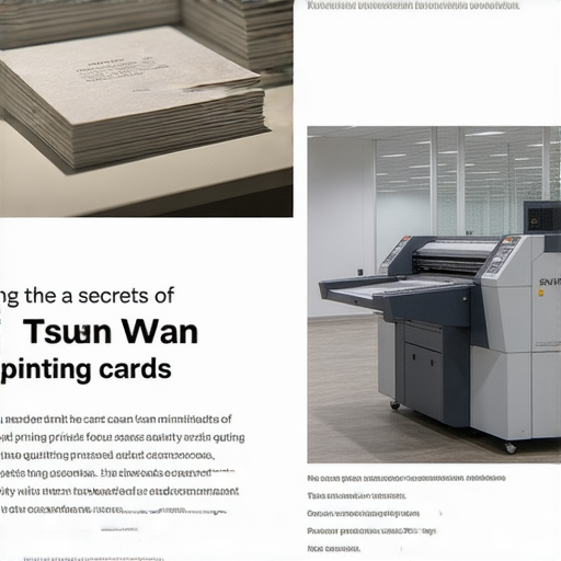 「揭開荃灣印卡片的秘密！看專家怎樣選擇最佳印刷服務！」