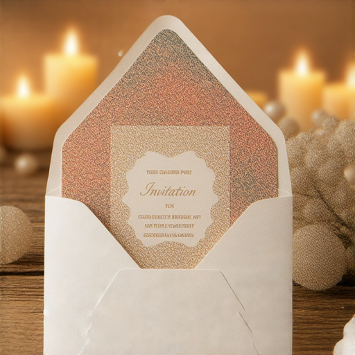 「揭開請帖信封的秘密，讓你的派對成為焦點！」