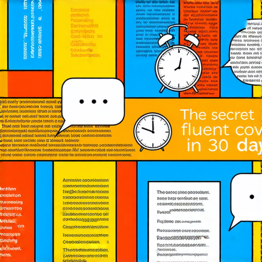 「揭開英語學習的祕密：如何在30天內流利對話，立即開始你的挑戰！」