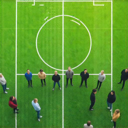 「道歉後的鄰居：在運動場上的秘密連鎖與重疊故事！」