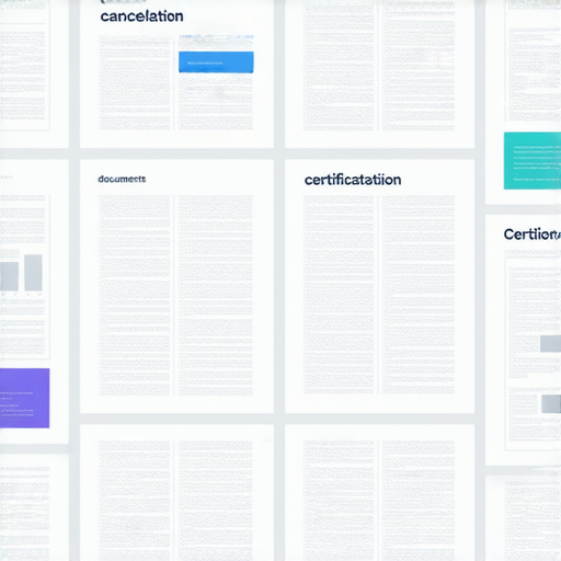 探索英文中註銷、證件、認可等關鍵詞的實用應用