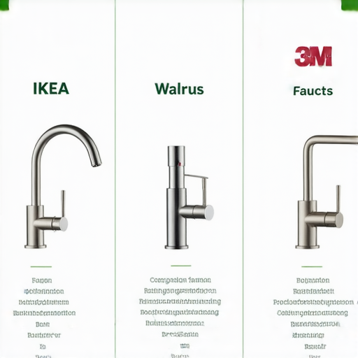 「揭開完美水龍頭的秘密！選擇IKEA、Walrus或3M的最佳攻略！」