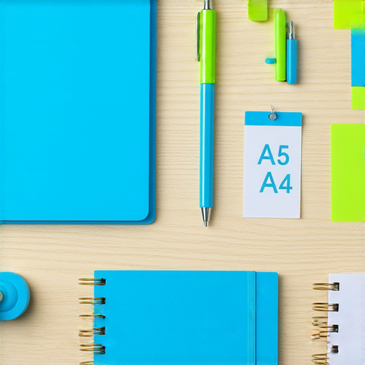 探索A4紙的秘密：如何選擇完美的收納方案和比較A5與A4尺寸！