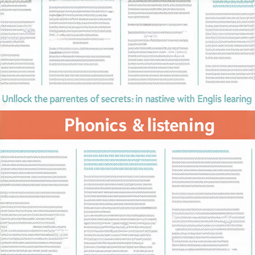 揭開英文學習的祕密：10個技巧讓你快速掌握Phonics和聽力！