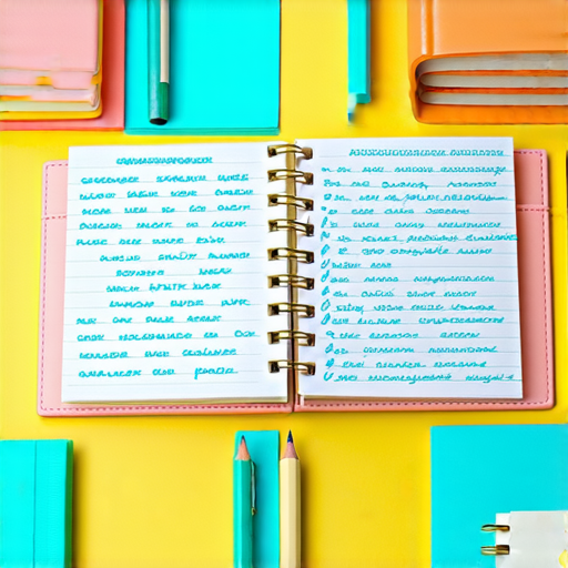 「探索個性化記事簿的魅力：讓你的靈感隨時記錄！」