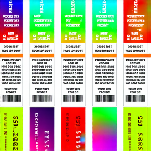 「探索完美門票設計：揭開尺寸與英文秘訣，讓你的活動與眾不同！」