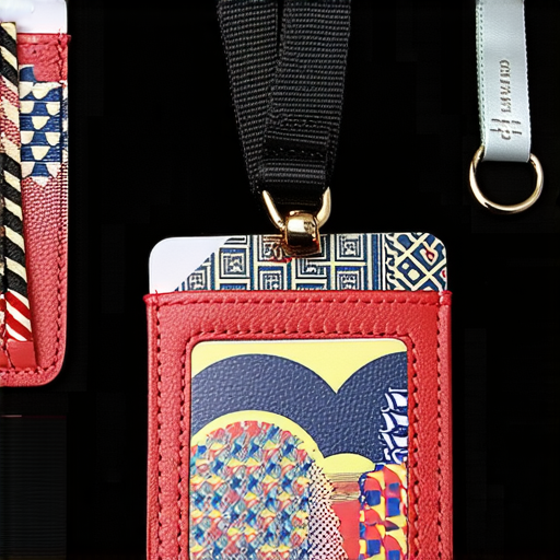 「探索獨特設計！超美掛頸卡片套，讓你的名牌與眾不同！」